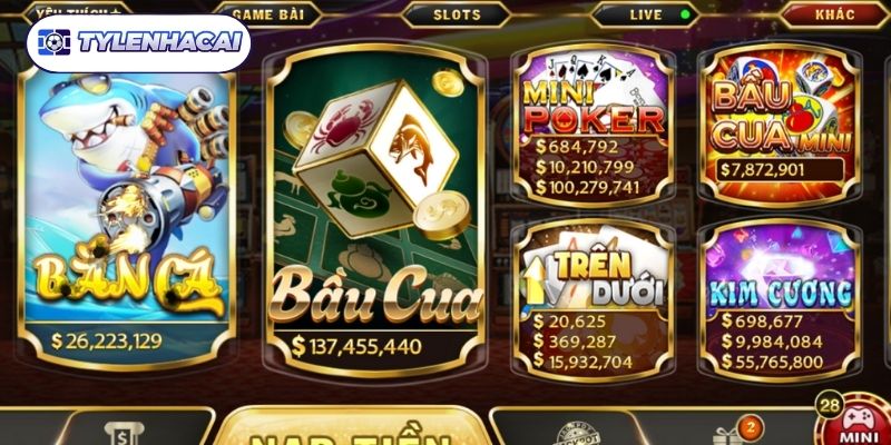 Trò chơi dự đoán kết quả đầy thú vị